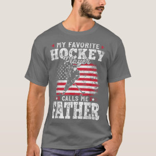 Mein Lieblings-Hockey-Spieler nennt mich Vater Vät T-Shirt