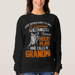 Mein Lieblings-Hockey-Spieler nennt mir ein Großge Sweatshirt