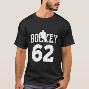Mein Lieblings-Hockey-Spieler Nummer 62 Hockey-Fan T-Shirt