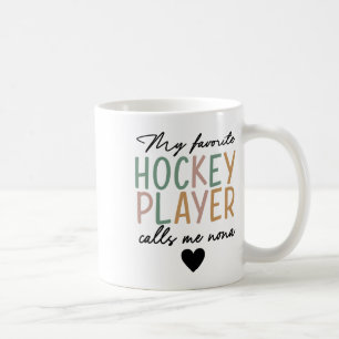 Mein Lieblings-Hockeyspieler nennt mich Nona Vinta Kaffeetasse