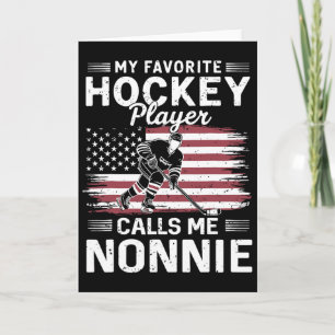 Mein Lieblings-Hockeyspieler nennt mich Nonnie US- Karte