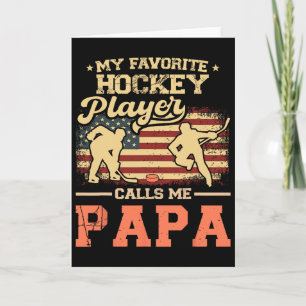 Mein Lieblings-Hockeyspieler nennt mich Papa US-Fl Karte