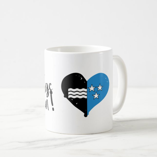Mein Lieblings Kanton Aargau Kaffeetasse (VorderseiteRechts)