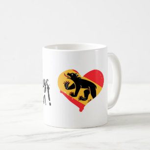 Mein Lieblings Kanton Bern Kaffeetasse