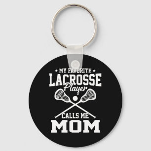 Mein Lieblings-Lacrosse-Player ruft mich Mama Vint Schlüsselanhänger