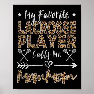 Mein Lieblings-Lacrosse-Spieler nennt mich Mommom Poster