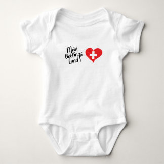 Mein Lieblings Land Baby Strampler