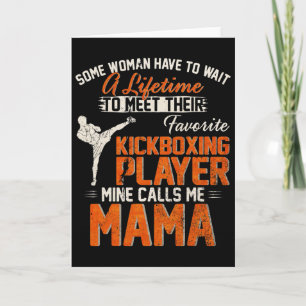 Mein Lieblings-MMA-Kickboxer-Spieler ruft mich an Karte