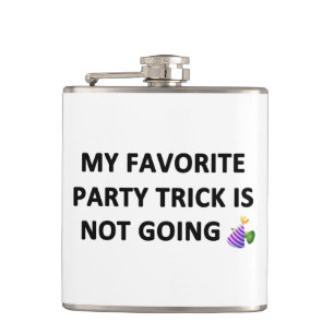 Mein Lieblings-Party-Trick Flachmann