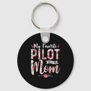 Mein Lieblings-Pilot nennt mich Mama, frohen Mutte Schlüsselanhänger