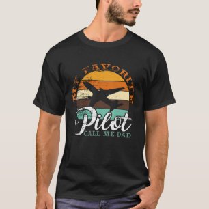 Mein Lieblings-Pilot ruft mich Vater Vintag zurück T-Shirt