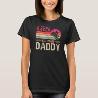 Mein Lieblings-Racer nennt mich Daddy Vintag Vater T-Shirt