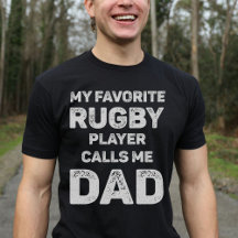 Mein Lieblings-Rugby-Player ruft mich Vater an