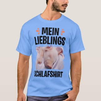 Mein Lieblings-Schlaf-Shirt Teacing Schwein Mini-S T-Shirt