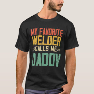 Mein Lieblings-Schweißer nennt mich Daddy Vintage T-Shirt