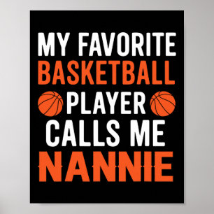 Mein Lieblings-Skate-Player nennt mich Nannie Poster