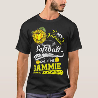 Mein Lieblings-Softball-Spieler nennt mich Gammie T-Shirt