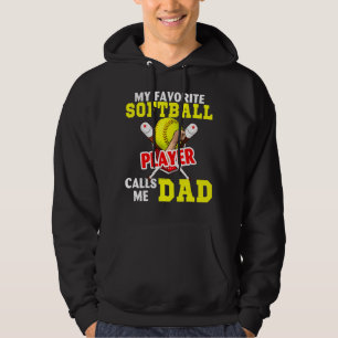 Mein Lieblings-Softball-Spieler nennt mich Vater g Hoodie