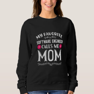 Mein Lieblings-Softwareentwickler nennt mich Mom l Sweatshirt