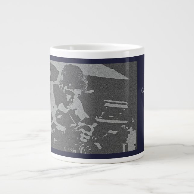 Mein Lieblings-Spinncoach Jumbo-Tasse (Vorderseite)