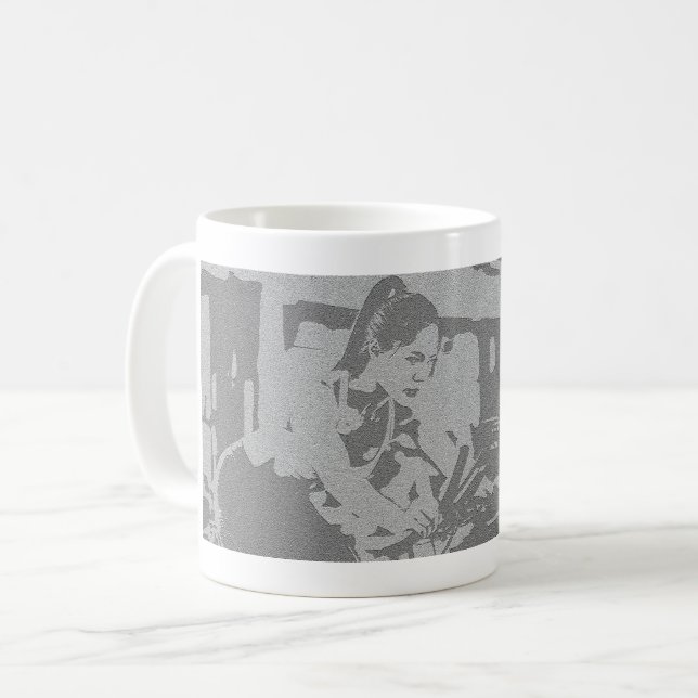 Mein Lieblings-Spinncoach Kaffeetasse (Vorderseite Links)