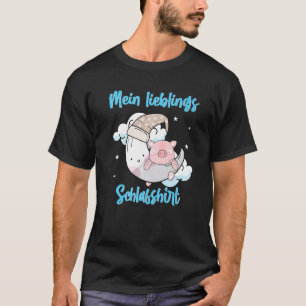 Mein Lieblings-Teacup Pig Mini Pig Moon Sleep T-Shirt