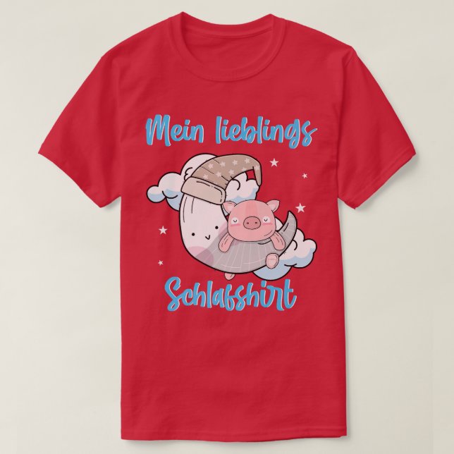 Mein Lieblings-Teacup-Schwein, Mini-Schwein, Monds T-Shirt (Design vorne)