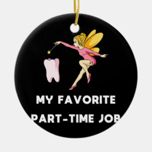 Mein Lieblings-Teilzeit Job Funny Elternhaus Keramik Ornament