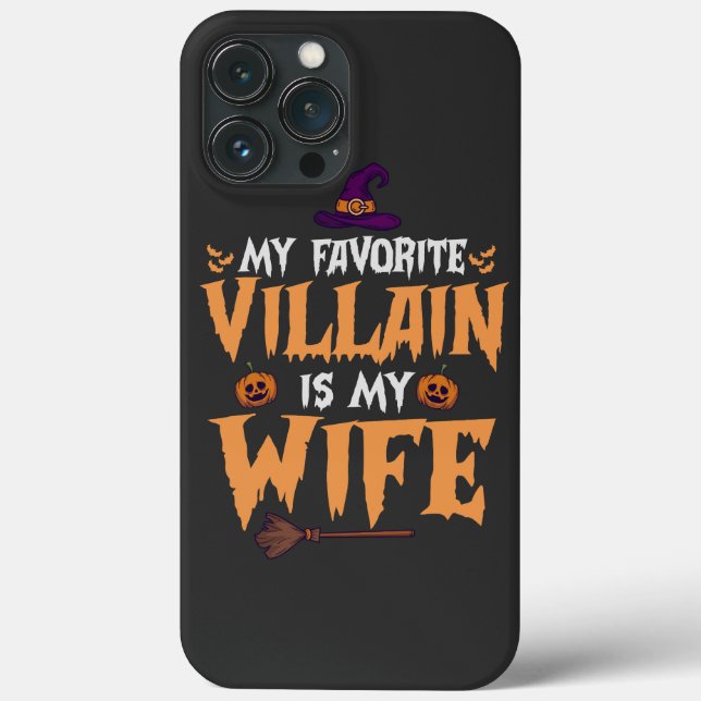 Mein Lieblings-Villain ist meine Ehefrau lustiges  Case-Mate iPhone Hülle (Rückseite)