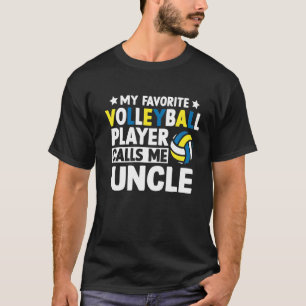 Mein Lieblings-Volleyball nennt mich Onkel Vaterta T-Shirt