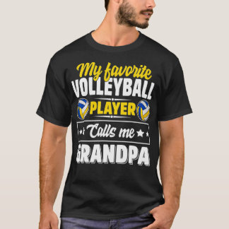 Mein Lieblings-Volleyball-Spieler nennt mich Opa C T-Shirt