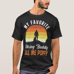 Mein Lieblings-Wanderbuddy NENNE MICH POPPY Vintag T-Shirt