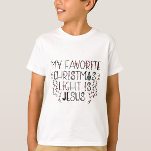 Mein Lieblings-Weihnachtslicht ist Jesus T-Shirt