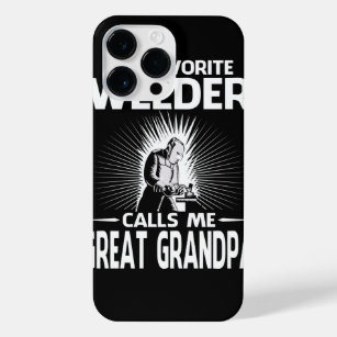 Mein Lieblings-Welder nennt mich große GRANDPA-Vät iPhone 14 Pro Max Hülle