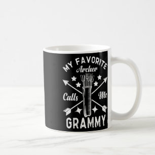 Mein Lieblingsarcher nennt mich Grammy Bow Jagd Ar Kaffeetasse