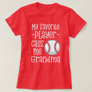 Mein LieblingsBaseball-Spieler ruft mich T-Shirt