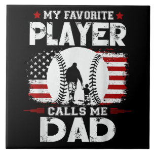 mein Lieblingsbaseballspieler nennt mich Papa Fliese