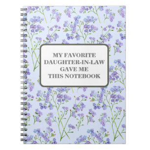 MEIN LIEBLINGSBERECHTIGTER HAT MIR DIESES NOTEBOOK NOTIZBLOCK