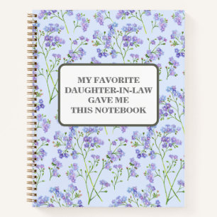 MEIN LIEBLINGSBERECHTIGTER HAT MIR DIESES NOTEBOOK NOTIZBUCH