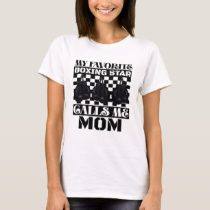 mein Lieblingsboxstar nennt mich Mom T-Shirt