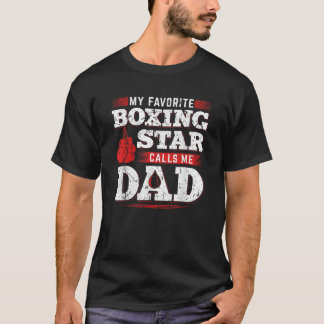 Mein Lieblingsboxstar nennt mich Vater Son Daughte T-Shirt