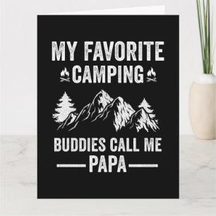 Mein Lieblingscampen - Kumpel nennen mich Papa Karte