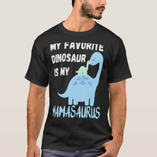 Mein Lieblingsdinosaurier ist mein Mamasaurus Nied T-Shirt