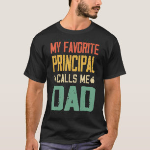 Mein Lieblingsdirektor nennt mich Papa Vintage-Des T-Shirt