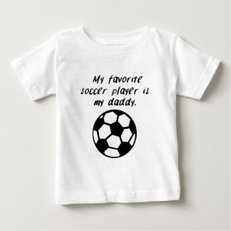 Mein Lieblingsfußball-Spieler ist mein Vati Baby T-shirt
