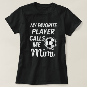 Mein Lieblingsfußball-Spieler ruft mich Geschenk T-Shirt