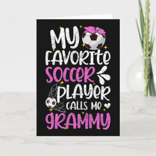 Mein Lieblingsfußballspieler Grammy Fußball Grammy Karte