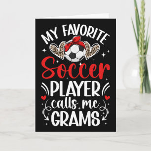 Mein Lieblingsfußballspieler Grams Soccer Grams Om Karte