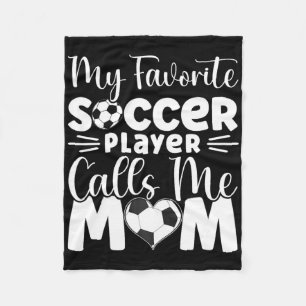 Mein Lieblingsfußballspieler nennt mich Mama Süßer Fleecedecke