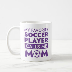 Mein Lieblingsfußballspieler nennt mich Mom Kaffeetasse